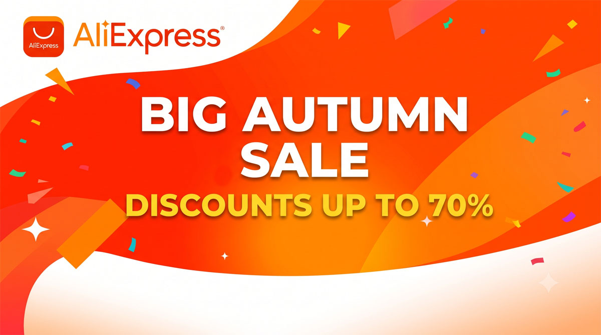 Discover Great Savings During the AliExpress Autumn Sale